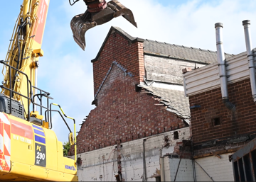 Demolition of former Victoria Hospital makes way for new Mansfield Community Diagnostic Centre