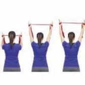 Flexion with a towel