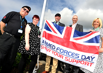 Helping the Armed Forces community ‘Step into Health’ at Sherwood Forest Hospitals