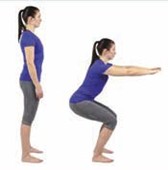 Progressive squat