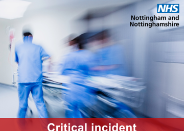 10 January: Update on NHS Nottingham and Nottinghamshire critical incident