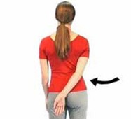 Stretch behind the back