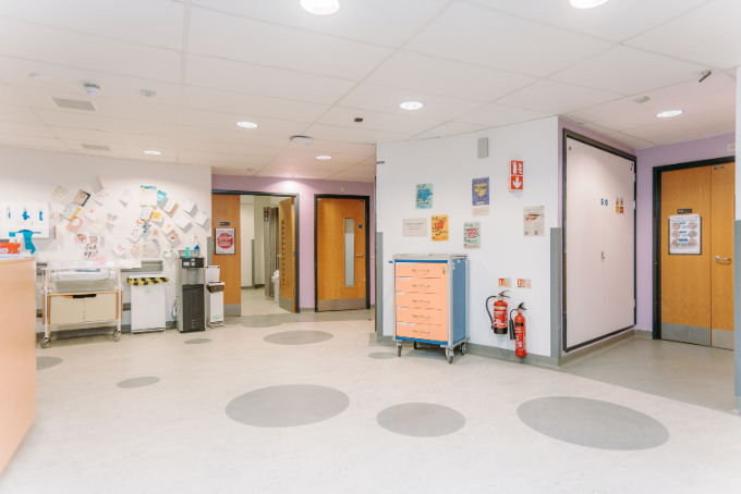 Image of Maternity ward at King's Mill Hospital 