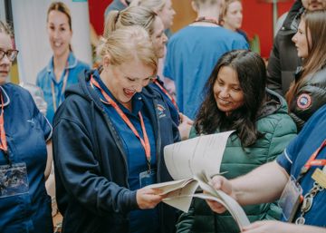 Hundreds explore career opportunities at 'Step into the NHS' showcase